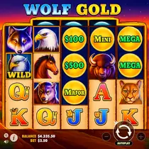 PlayMojo - Wolf Gold Slot Game - Pragmatic Play